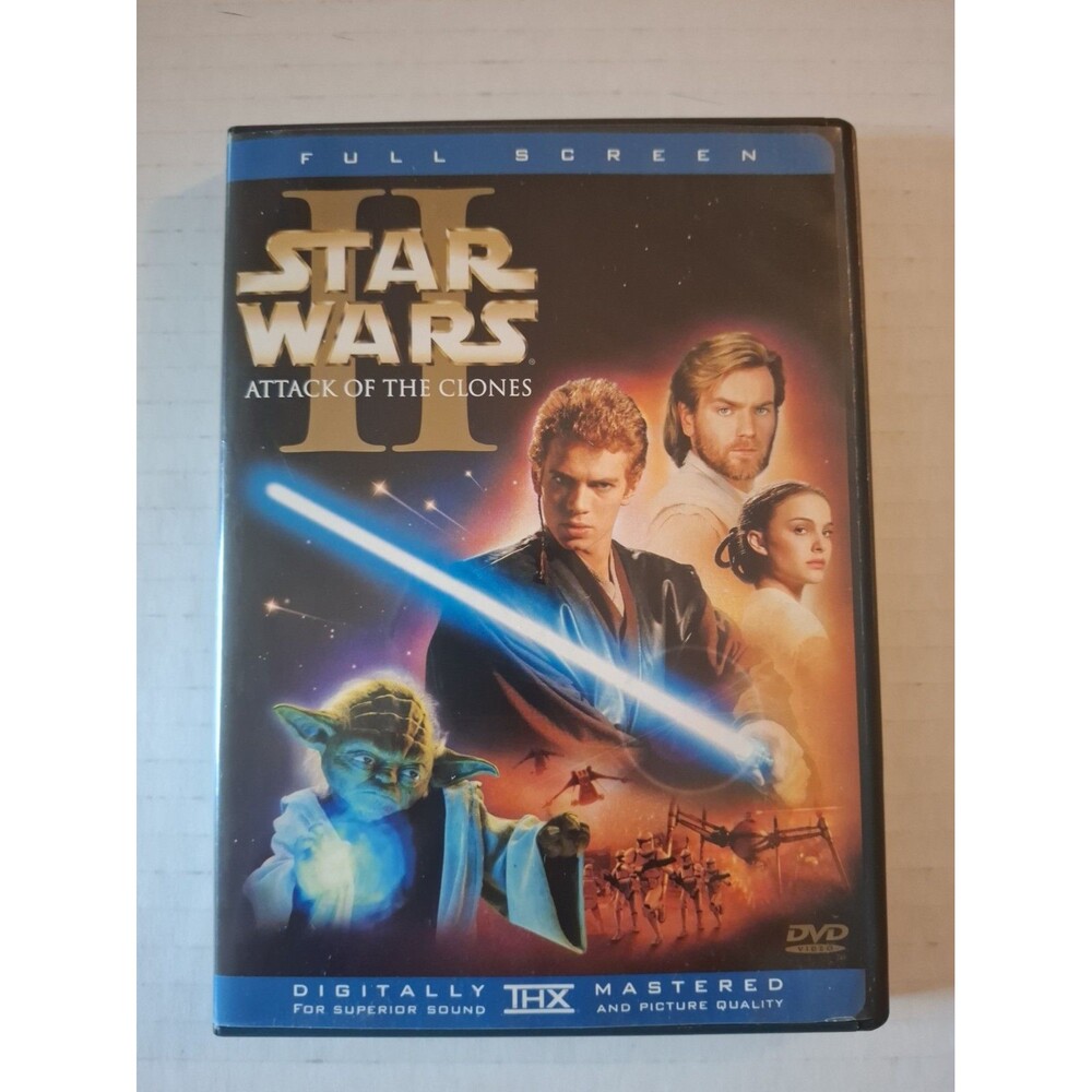 Star Wars Episode 2-Attack of the Clones (DVD, 2002)
